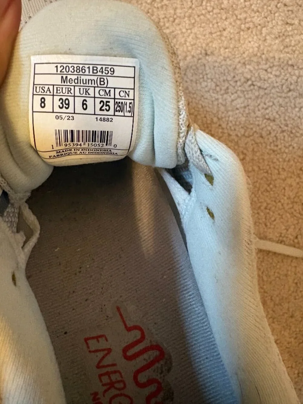 Brooks Revel Women's Running Shoes Size 8B Gray 1203861B459